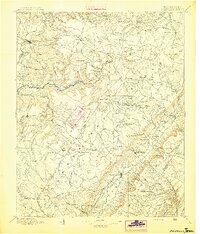 1895 Map of Pikeville