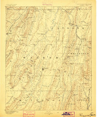 1886 Map of Ringgold