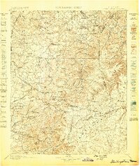 1898 Map of Standingstone