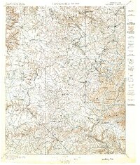 1896 Map of Fentress County, TN