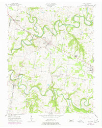 Download a high-resolution, GPS-compatible USGS topo map for Adams, TN (1977 edition)