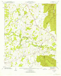 Download a high-resolution, GPS-compatible USGS topo map for Alto, TN (1964 edition)