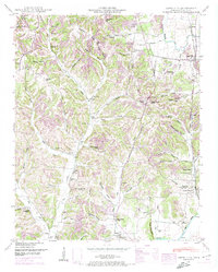 Download a high-resolution, GPS-compatible USGS topo map for Aspen Hill, TN (1974 edition)