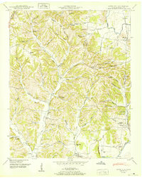 Download a high-resolution, GPS-compatible USGS topo map for Aspen Hill, TN (1950 edition)