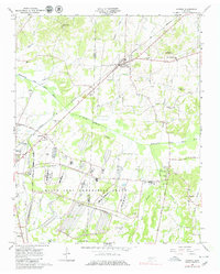 preview thumbnail of historical topo map of Atwood, TN in 1966