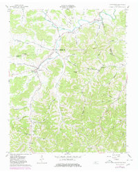 Download a high-resolution, GPS-compatible USGS topo map for Auburntown, TN (1980 edition)