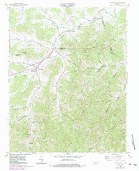 Download a high-resolution, GPS-compatible USGS topo map for Auburntown, TN (1983 edition)