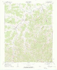 1962 Map of Auburntown, 1963 Print