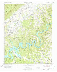Download a high-resolution, GPS-compatible USGS topo map for Ausmus, TN (1954 edition)