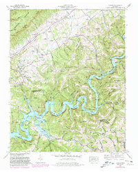 Download a high-resolution, GPS-compatible USGS topo map for Ausmus, TN (1980 edition)