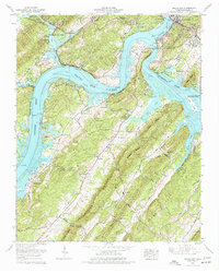 Download a high-resolution, GPS-compatible USGS topo map for Bacon Gap, TN (1977 edition)