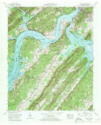 Download a high-resolution, GPS-compatible USGS topo map for Bacon Gap, TN (1971 edition)
