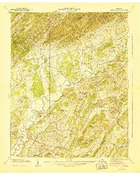 Download a high-resolution, GPS-compatible USGS topo map for Baileyton, TN (1940 edition)