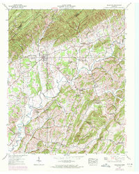 Download a high-resolution, GPS-compatible USGS topo map for Baileyton, TN (1972 edition)