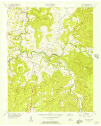 Download a high-resolution, GPS-compatible USGS topo map for Bald Knob, TN (1957 edition)