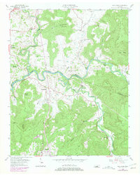 Download a high-resolution, GPS-compatible USGS topo map for Bald Knob, TN (1979 edition)