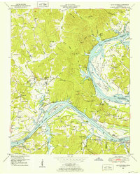 Download a high-resolution, GPS-compatible USGS topo map for Bath Springs, TN (1952 edition)