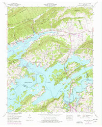 preview thumbnail of historical topo map of Bean Station, TN in 1960