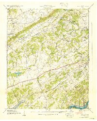 Download a high-resolution, GPS-compatible USGS topo map for Bearden, TN (1940 edition)
