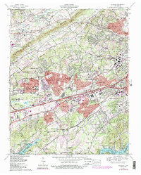 Download a high-resolution, GPS-compatible USGS topo map for Bearden, TN (1990 edition)