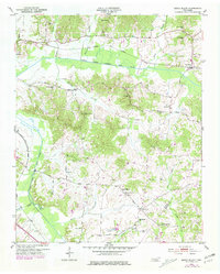 Download a high-resolution, GPS-compatible USGS topo map for Beech Bluff, TN (1981 edition)