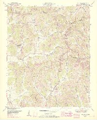 1951 Map of Belleville, 1967 Print