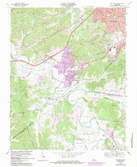 Download a high-resolution, GPS-compatible USGS topo map for Bellevue, TN (1984 edition)