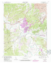 Download a high-resolution, GPS-compatible USGS topo map for Bellevue, TN (1988 edition)