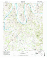 Download a high-resolution, GPS-compatible USGS topo map for Bellwood, TN (1997 edition)