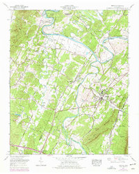 Download a high-resolution, GPS-compatible USGS topo map for Benton, TN (1977 edition)