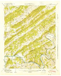 Download a high-resolution, GPS-compatible USGS topo map for Bethel Valley, TN (1941 edition)