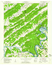 Download a high-resolution, GPS-compatible USGS topo map for Bethel Valley, TN (1961 edition)