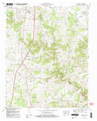 preview thumbnail of historical topo map of Williamson County, TN in 1982
