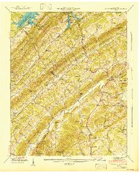 Download a high-resolution, GPS-compatible USGS topo map for Big Ridge Park, TN (1941 edition)