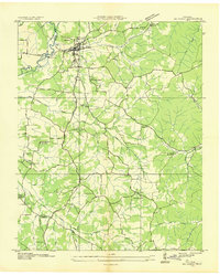 1936 Map of Big Sandy