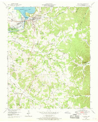 Download a high-resolution, GPS-compatible USGS topo map for Big Sandy, TN (1970 edition)