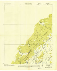 Download a high-resolution, GPS-compatible USGS topo map for Billingsley Gap, TN (1935 edition)