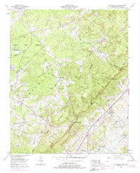 Download a high-resolution, GPS-compatible USGS topo map for Billingsley Gap, TN (1974 edition)