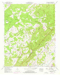 Download a high-resolution, GPS-compatible USGS topo map for Billingsley Gap, TN (1978 edition)