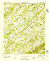 Download a high-resolution, GPS-compatible USGS topo map for Binfield, TN (1954 edition)
