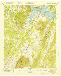 Download a high-resolution, GPS-compatible USGS topo map for Birchwood, TN (1943 edition)