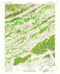 Download a high-resolution, GPS-compatible USGS topo map for Blountville, TN (1967 edition)