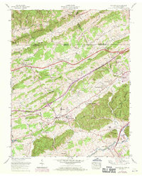 Download a high-resolution, GPS-compatible USGS topo map for Blountville, TN (1970 edition)