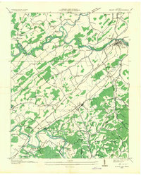 Download a high-resolution, GPS-compatible USGS topo map for Bluff City, TN (1935 edition)