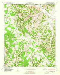 Download a high-resolution, GPS-compatible USGS topo map for Bodenham, TN (1965 edition)