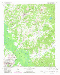 Download a high-resolution, GPS-compatible USGS topo map for Bolivar East, TN (1981 edition)