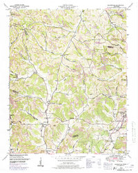 preview thumbnail of historical topo map of Moore County, TN in 1949