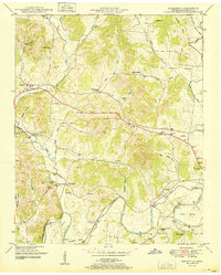 Download a high-resolution, GPS-compatible USGS topo map for Boonshill, TN (1951 edition)