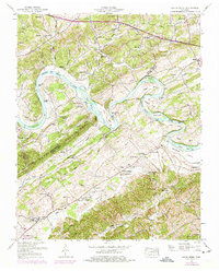 Download a high-resolution, GPS-compatible USGS topo map for Boyds Creek, TN (1975 edition)
