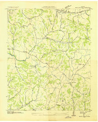 Download a high-resolution, GPS-compatible USGS topo map for Brick Church, TN (1936 edition)